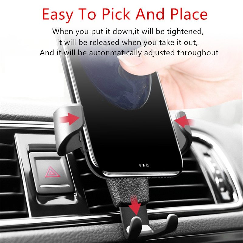 Universal Gravity Car Air Vent Phone Mount Holder - Obitex Online Store