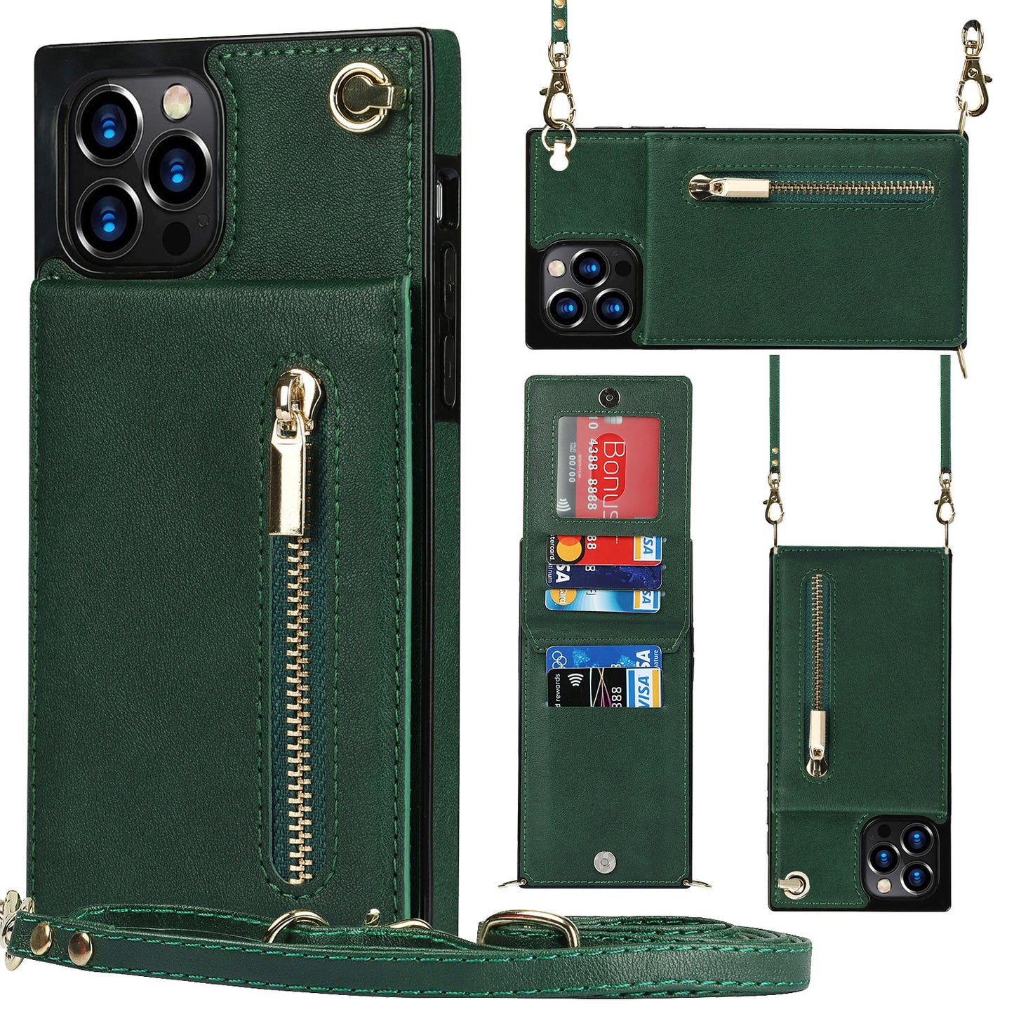 Crossbody Zipper Phone Case - Obitex Online Store