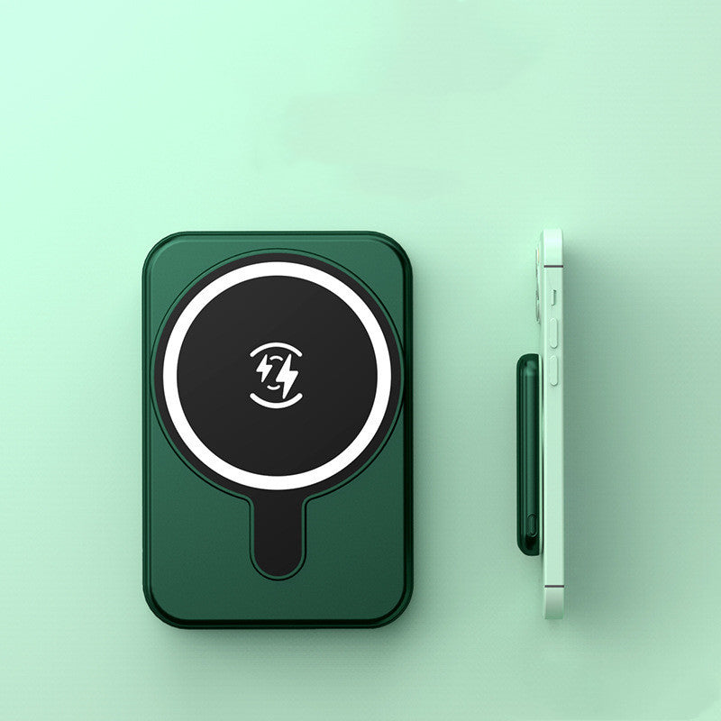 Astounding Mini Fast Charging Magnetic Wireless Power Bank 5000 MAh Portable - Obitex Online Store