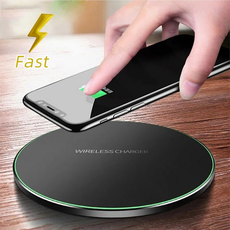 Ultra-Fast Wireless Charging Pad for iPhone & Samsung - Obitex Online Store