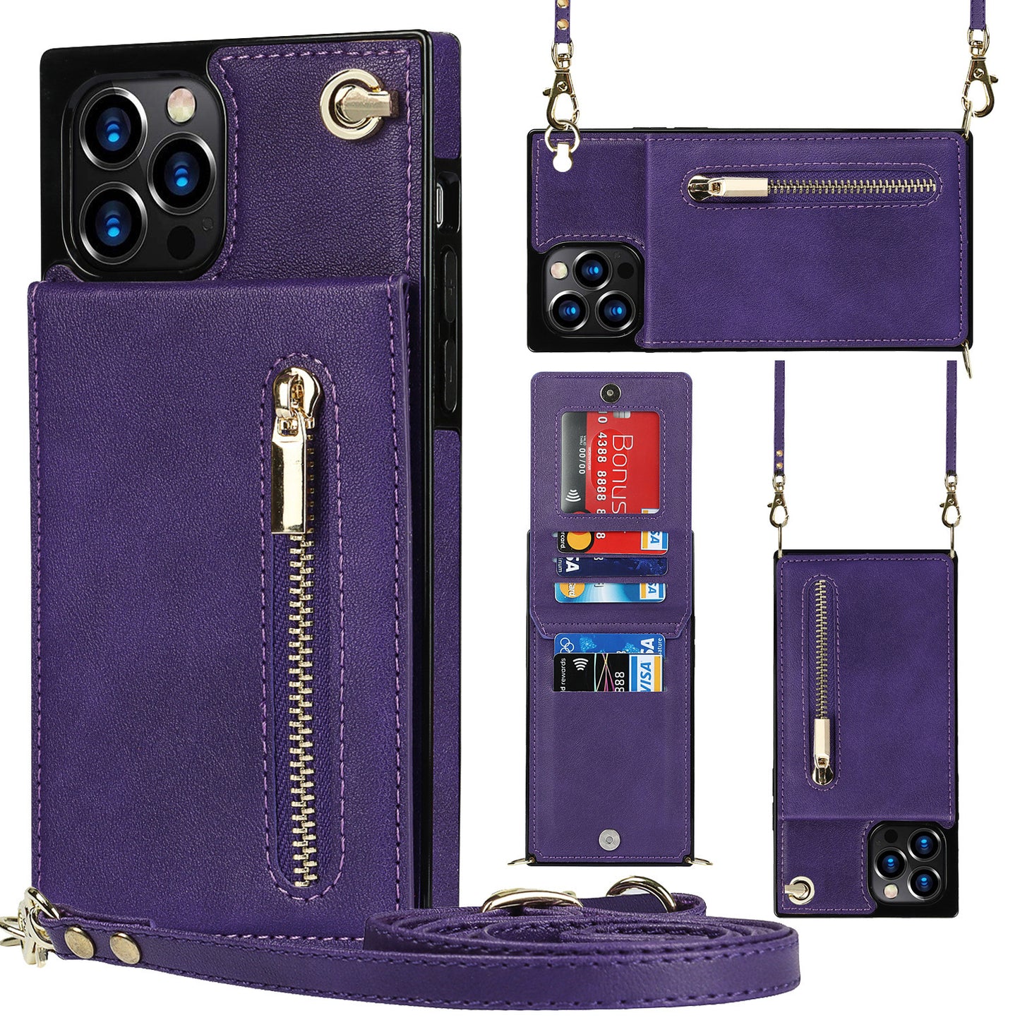 Crossbody Zipper Phone Case - Obitex Online Store