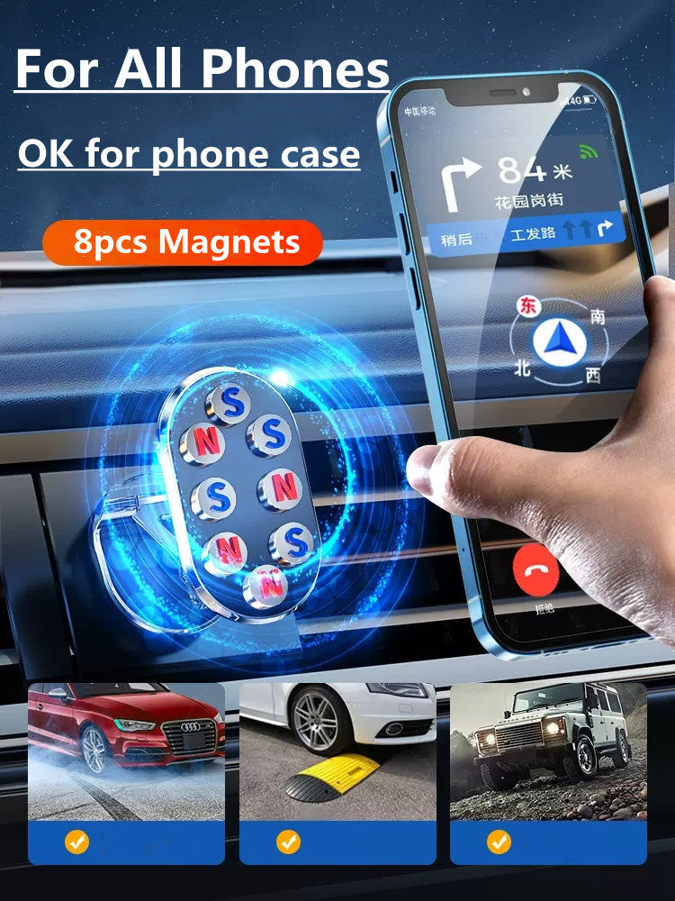 Magnetic Car Phone Mount – Enhanced Grip & Smoother Ride - Obitex Online Store