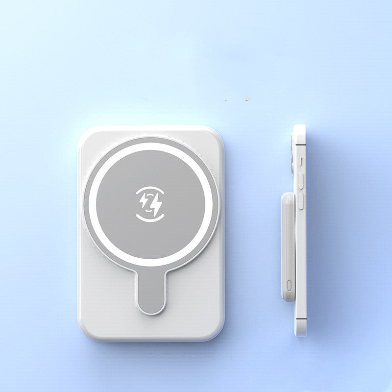 Astounding Mini Fast Charging Magnetic Wireless Power Bank 5000 MAh Portable - Obitex Online Store