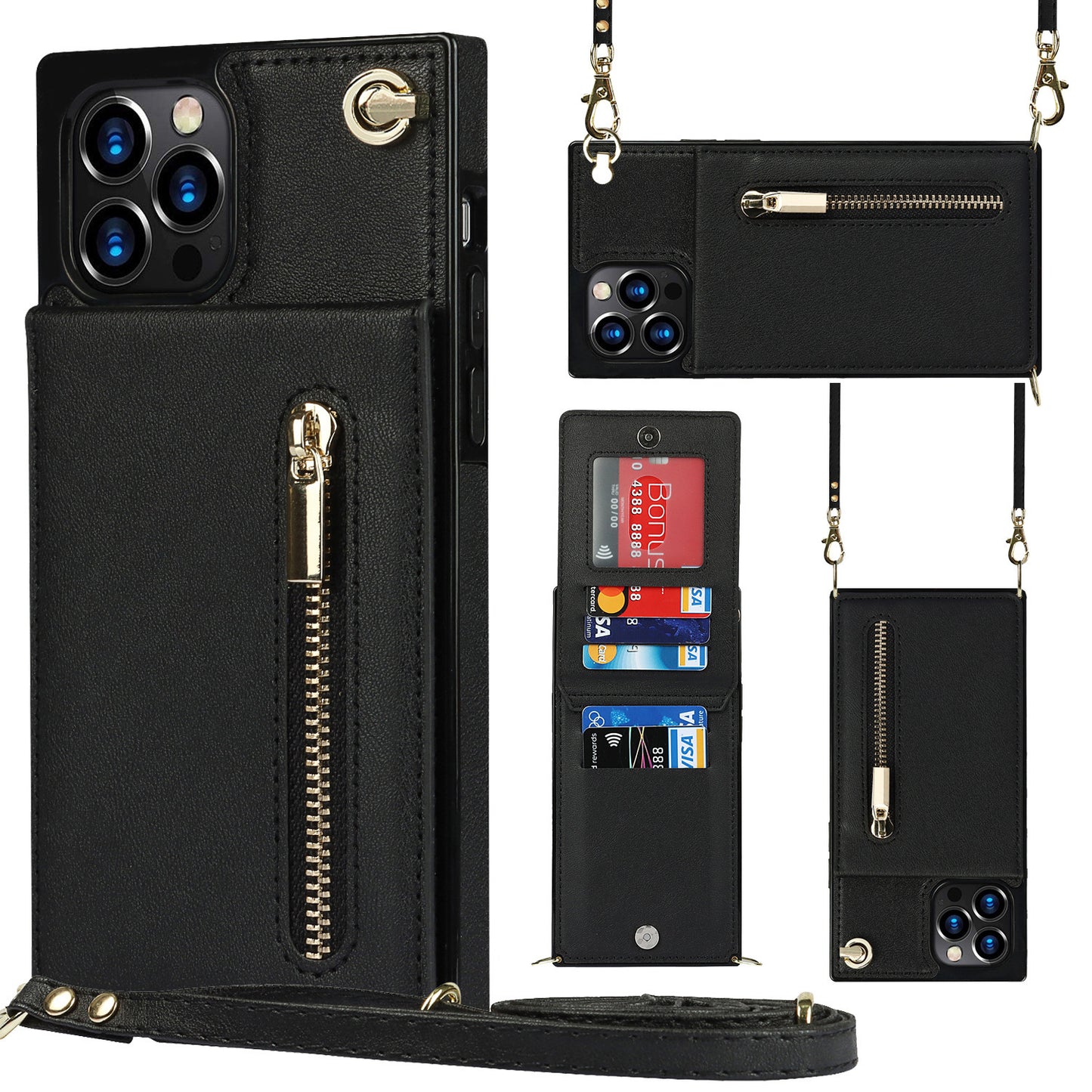 Crossbody Zipper Phone Case - Obitex Online Store