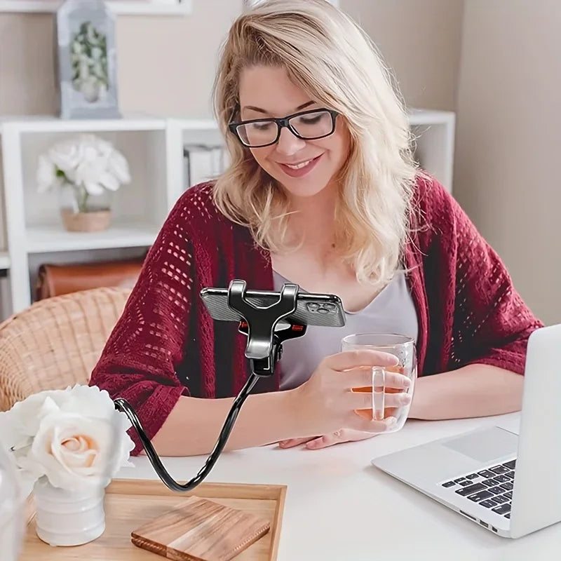 Spectacular Adjustable Gooseneck Phone Mount – Precision Clamp Stand for Phones - Obitex Online Store