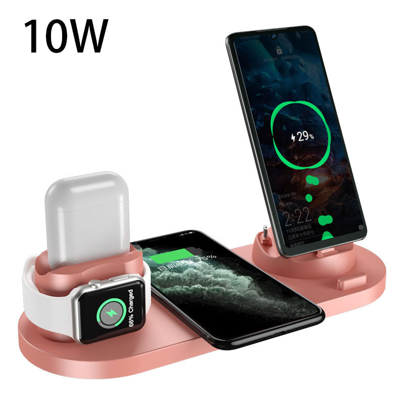Spectacular 6-in-1 Fast Wireless Charging Dock for iPhone, Watch and Earbud. - Obitex Online Store