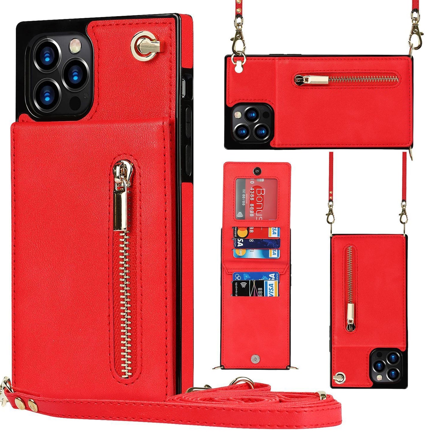 Crossbody Zipper Phone Case - Obitex Online Store