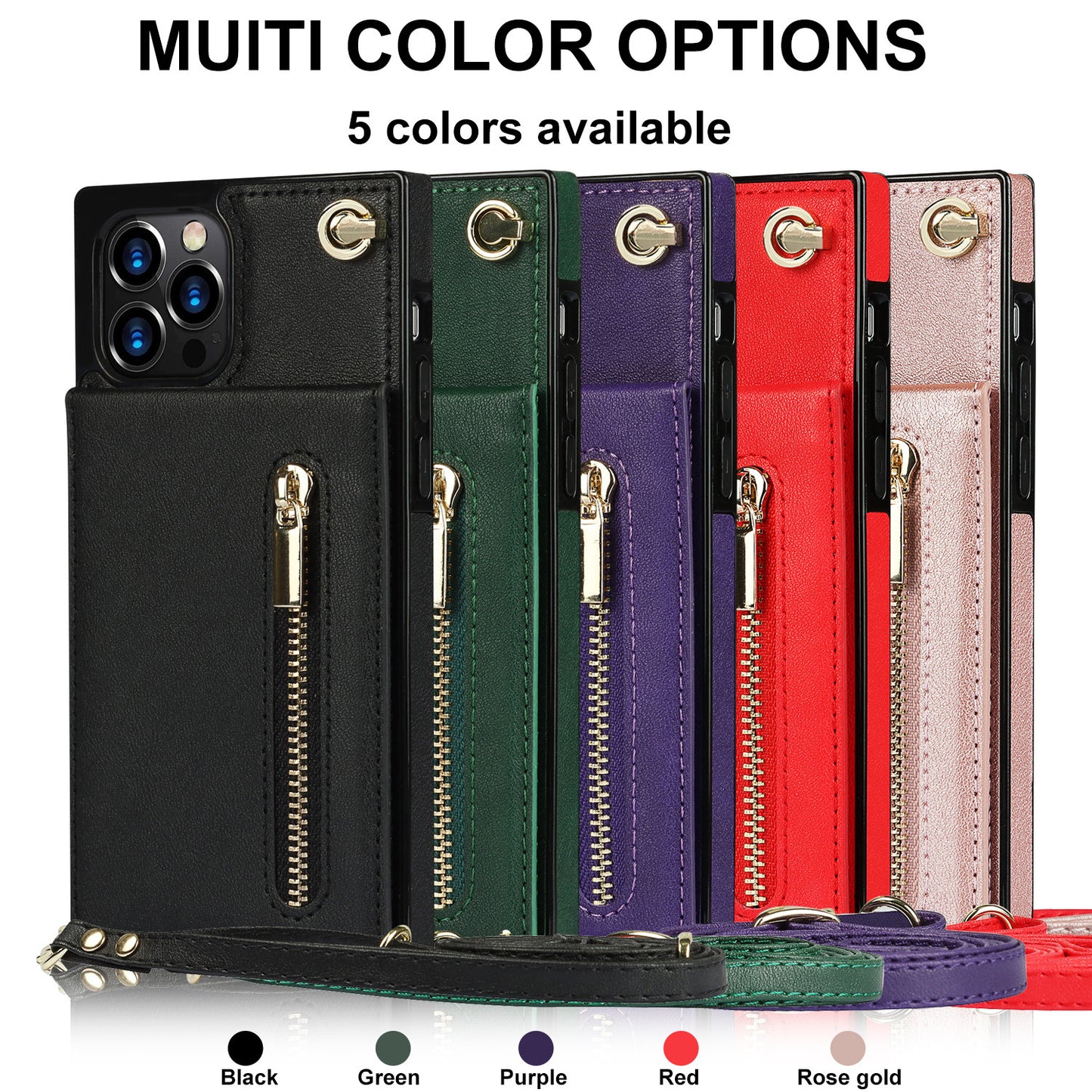 Crossbody Zipper Phone Case - Obitex Online Store