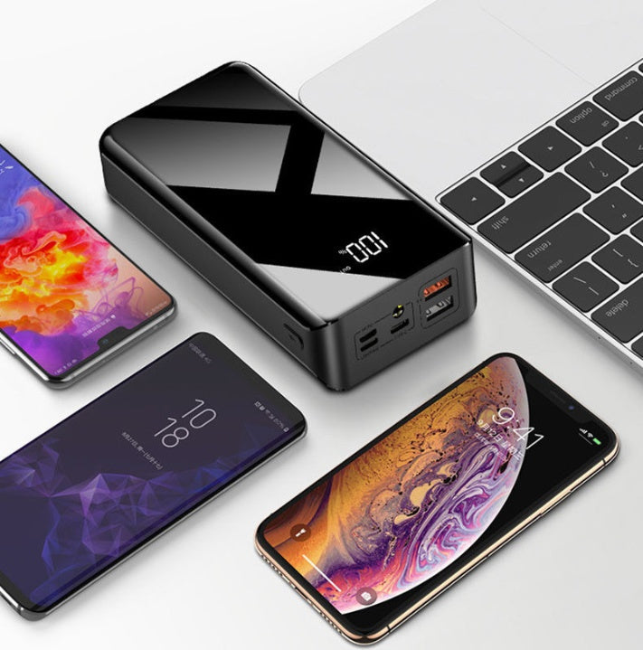 High-Capacity 30000mAh Power Bank for Fast Charging - Obitex Online Store