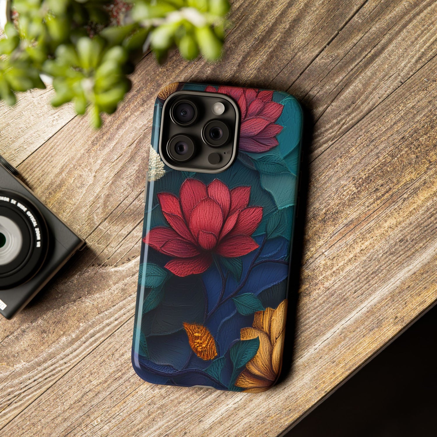 Floral Tough Phone Cases – Stylish & Durable Protection| Nature-Inspired Designs & Gift Ideas - Obitex Online Store