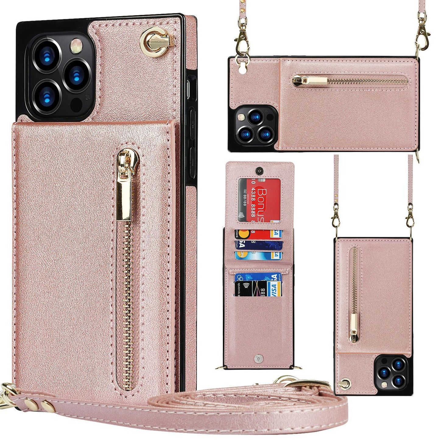 Crossbody Zipper Phone Case - Obitex Online Store