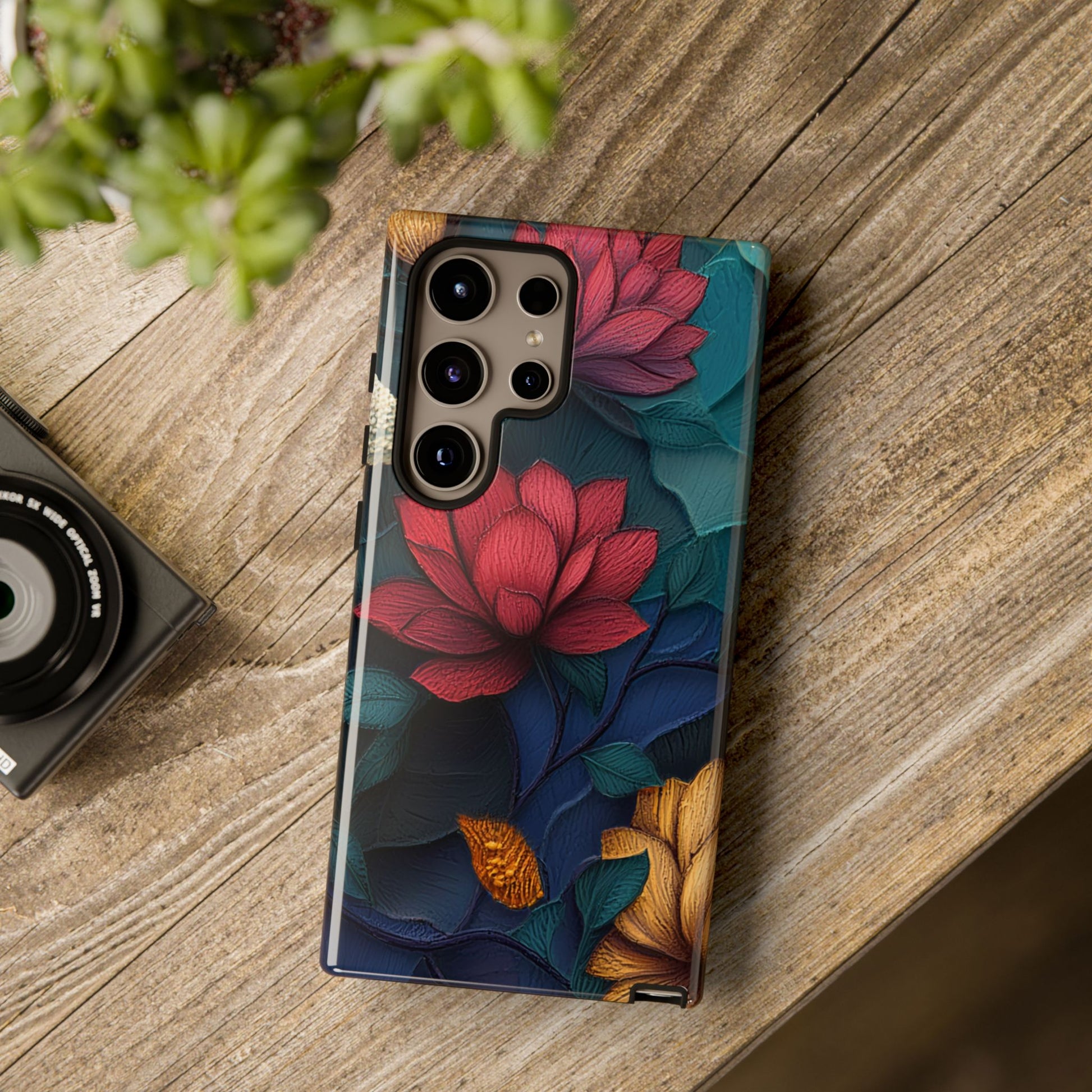 Floral Tough Phone Cases – Stylish & Durable Protection| Nature-Inspired Designs & Gift Ideas - Obitex Online Store