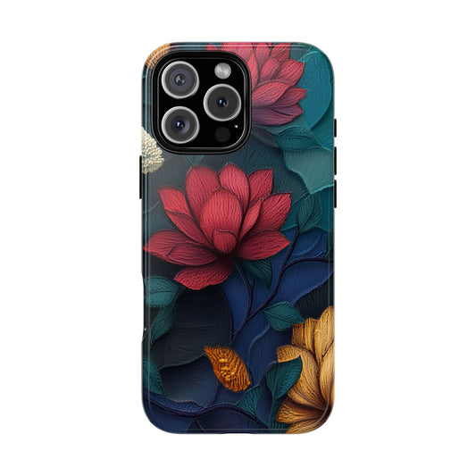 Floral Tough Phone Cases – Stylish & Durable Protection| Nature-Inspired Designs & Gift Ideas - Obitex Online Store