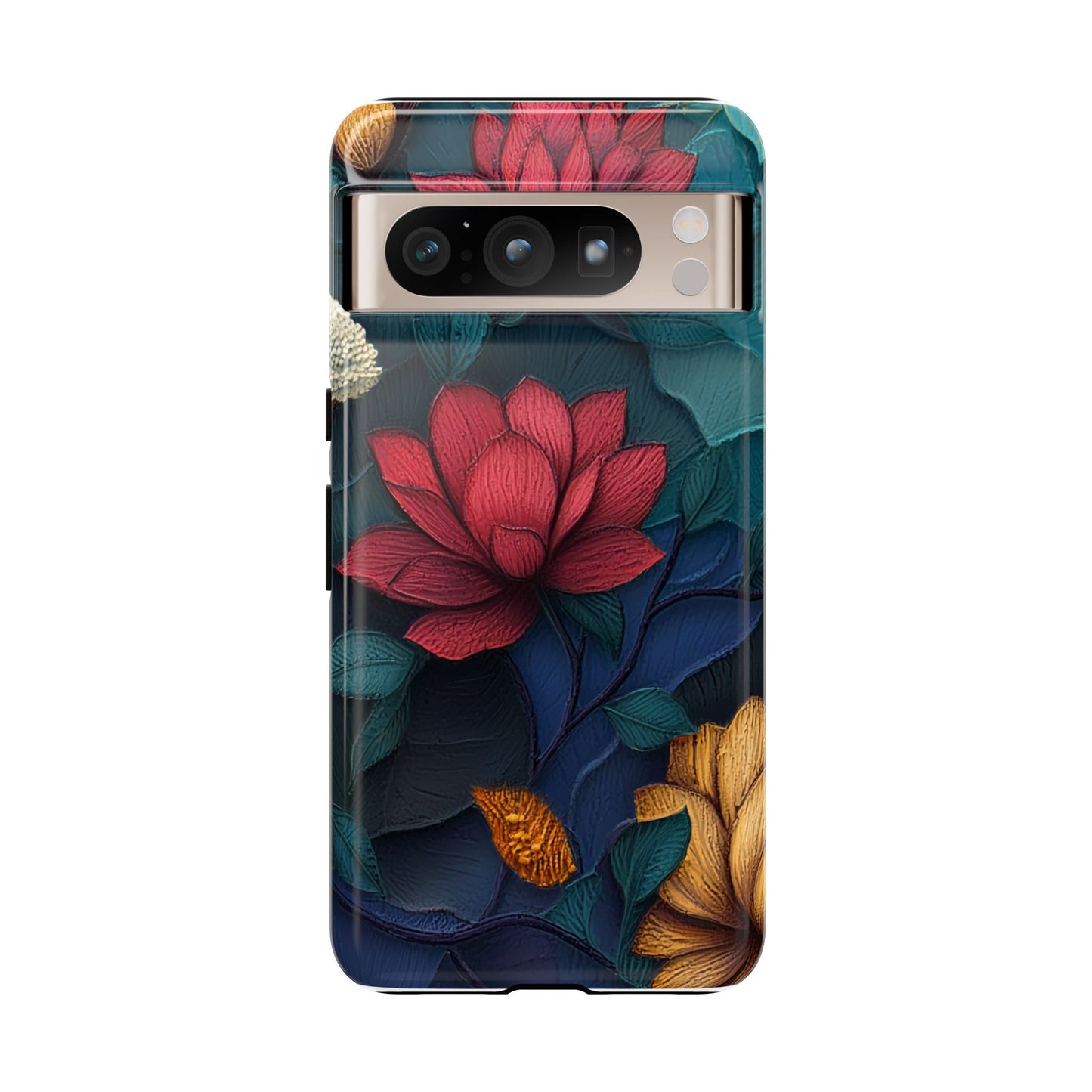 Floral Tough Phone Cases – Stylish & Durable Protection| Nature-Inspired Designs & Gift Ideas - Obitex Online Store