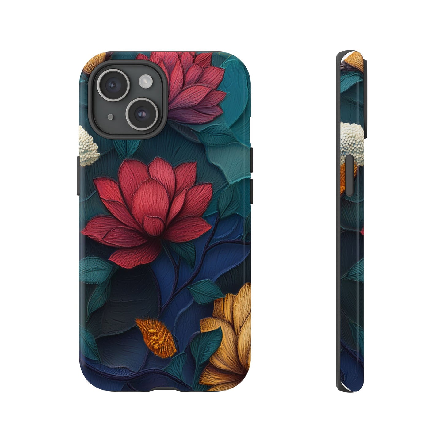 Floral Tough Phone Cases – Stylish & Durable Protection| Nature-Inspired Designs & Gift Ideas - Obitex Online Store