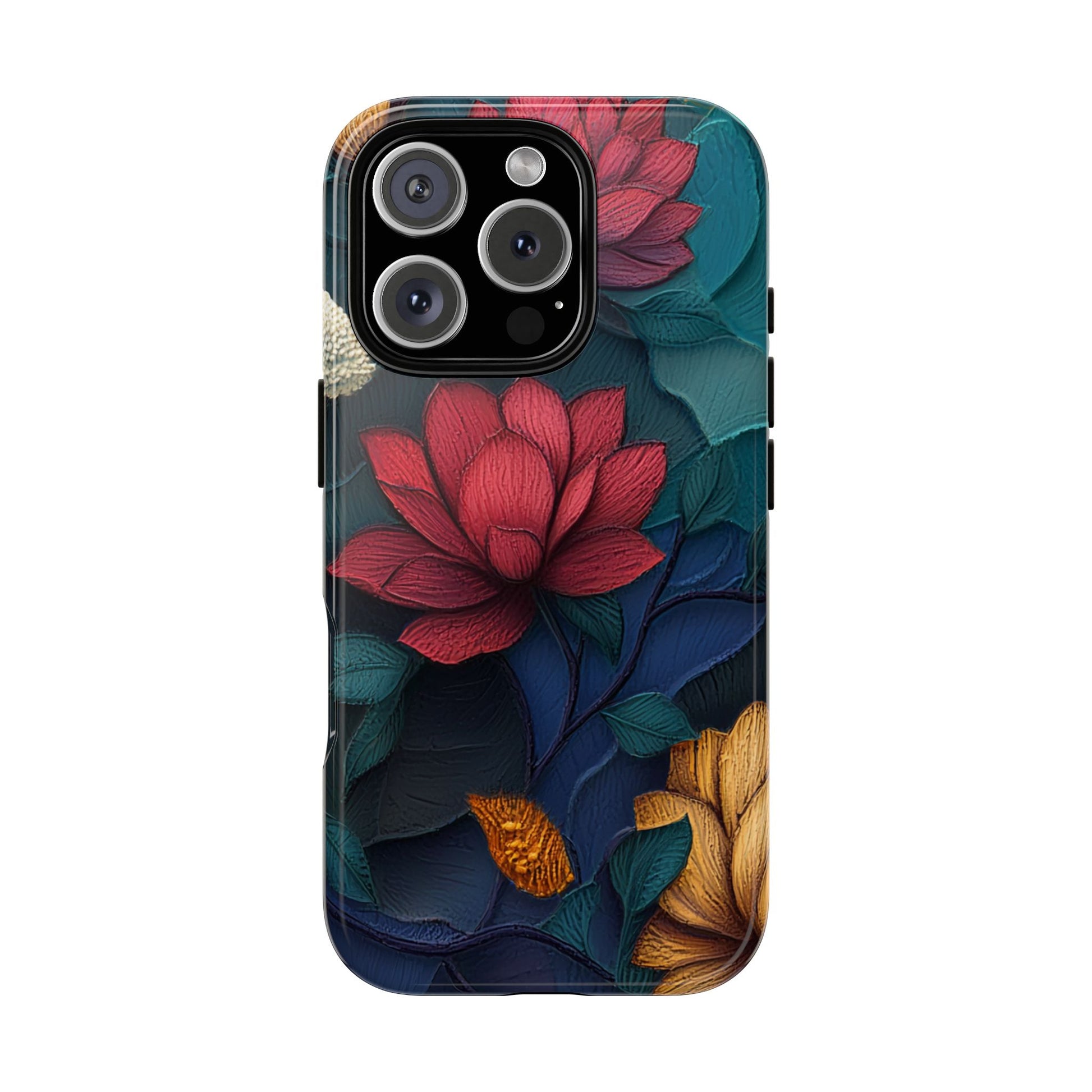 Floral Tough Phone Cases – Stylish & Durable Protection| Nature-Inspired Designs & Gift Ideas - Obitex Online Store