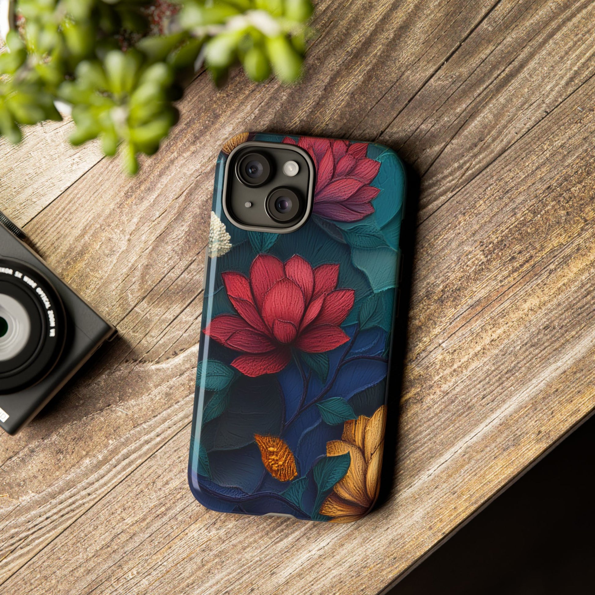 Floral Tough Phone Cases – Stylish & Durable Protection| Nature-Inspired Designs & Gift Ideas - Obitex Online Store