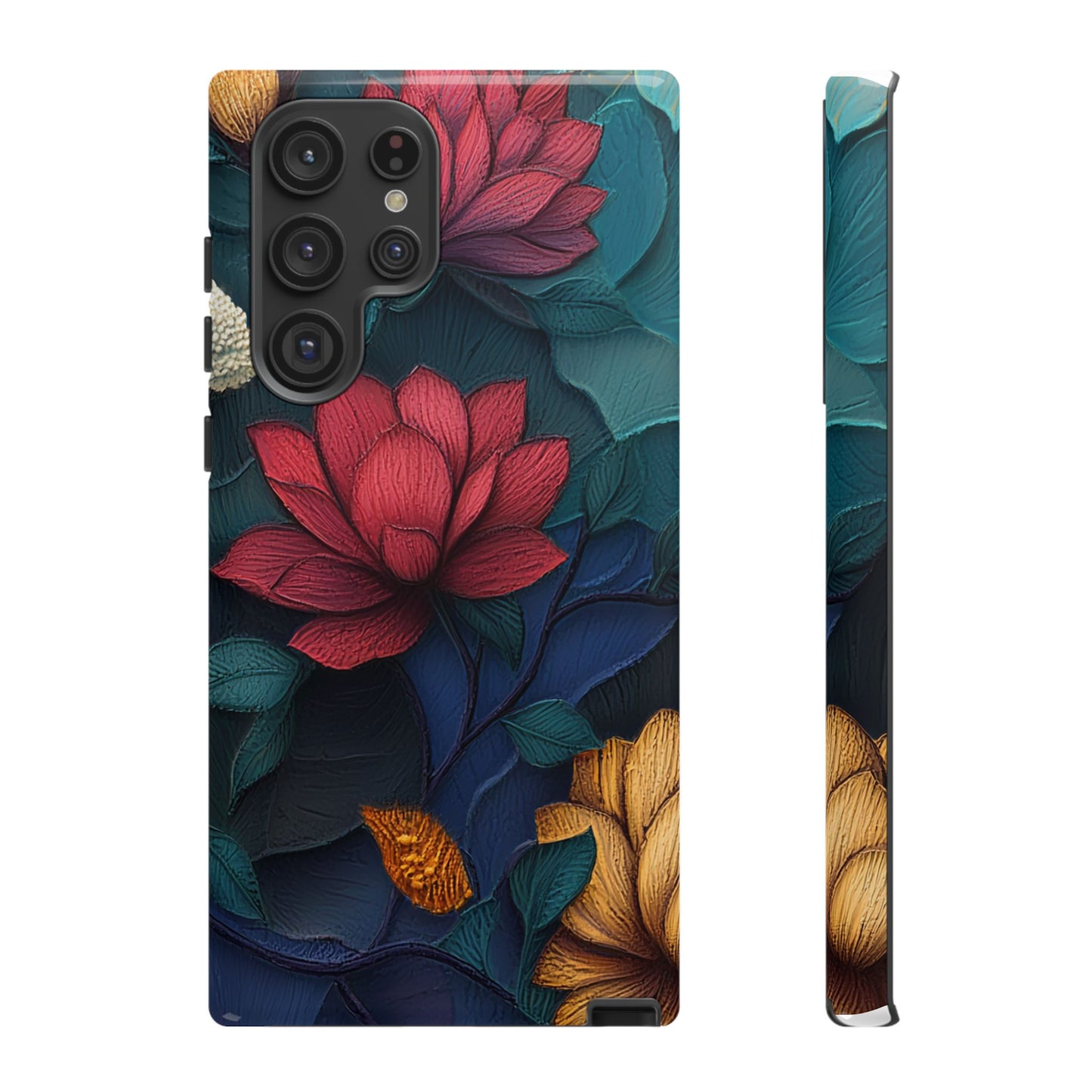 Floral Tough Phone Cases – Stylish & Durable Protection| Nature-Inspired Designs & Gift Ideas - Obitex Online Store