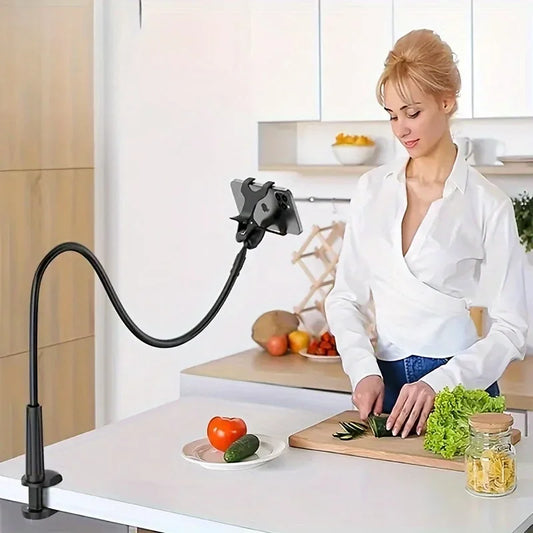 Spectacular Adjustable Gooseneck Phone Mount – Precision Clamp Stand for Phones - Obitex Online Store