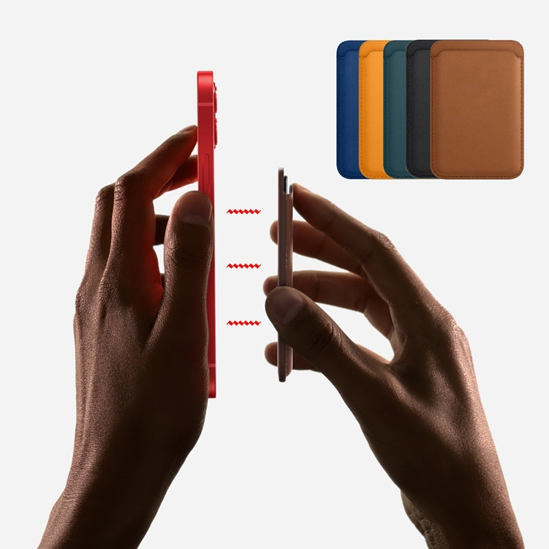 Amazing Detachable Magnetic Luxury Leather Card Holder Wallet Case For Phones - Obitex Online Store