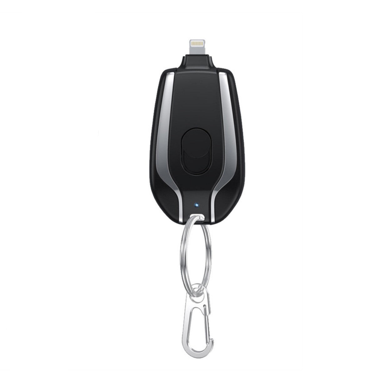 Mini 1500mAh Keychain Power Bank – Type-C Emergency Charger and All iPhone Charger | Ultra-Compact Fast Charging Backup Battery - Obitex Online Store